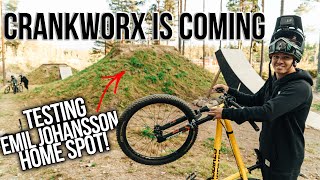 RIDING EMIL JOHANSSON'S HOME SPOT BEFORE...