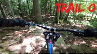 Trail O at Snowshoe Bike Park [4K]