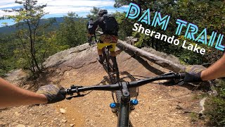 Dam Trail (Part of Blue Loop) at Sherando Lake, VA