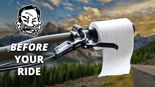 Why you should 'go' BEFORE your MTB ride - The PRD