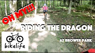 The Dragon Mountain Bike Trail with Hot Chick...