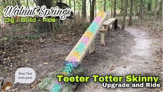 Backyard Mountain Bike Trail Teeter Totter...
