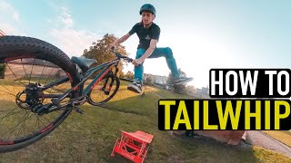 How to Tailwhip a Mountain Bike// MTB Skills