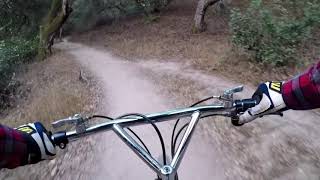 Mountain biking the Filaree Trail, Putnam...