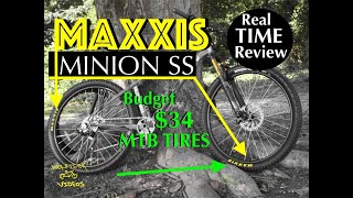 Budget $34 MAXXIS MINION SS Real Time Review