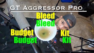 Budget Brake Bleed Kit for the Shimano MT200...