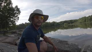 Catfish fishing with my Zebco 33 Platinum and...