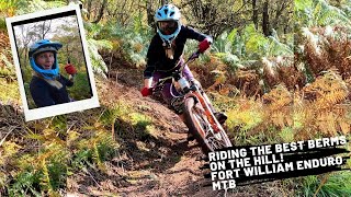 The natural Fort William mtb trails are pretty...