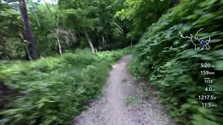 Sample Stone State Park Mountain Bike Trail