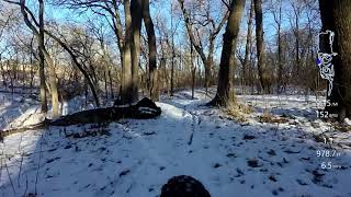 Swanson Snow Covered - Riding Backwards