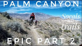 Palm Canyon Epic Part 2 Socals best mtb trails