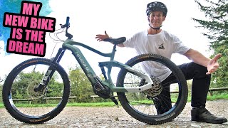 MY NEW BIKE IS THE DREAM - FIRST RIDE ON FULL...