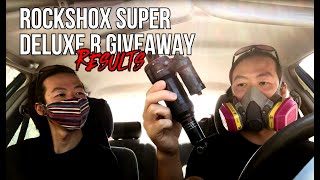 Rockshox Super Deluxe Giveaway Results!