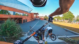 URBAN DOWNHILL MTB Street Tour HOF, GERMANY -...