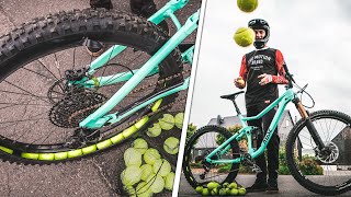 Die TENNISBALL RÄDER - The TENNISBALL WHEELS!