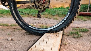 Flat Tire Long Jump Challenge 2 - MTB...