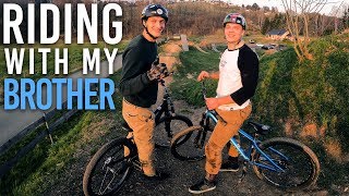 MEIN BRUDER fährt MTB - Riding with my BROTHER