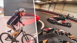 Indoor Go Kart Race + Miniramp Session!