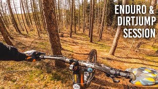 Wieder daheim! ENDURO und DIRT JUMP MTB Session!