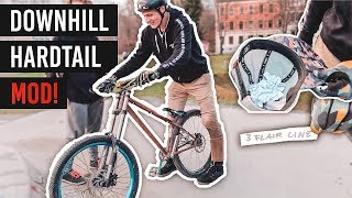 50 TRICKS CHALLENGE! + Downhill Hardtail...
