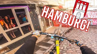 URBAN DOWNHILL MOUNTAIN BIKE STREET TOUR...