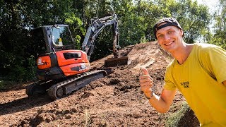 WIR BAGGERN unsere DIRT JUMP LINE!