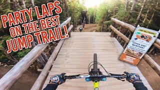 DIRT MERCHANT PARTY LAPS - BEST JUMP TRAIL at...