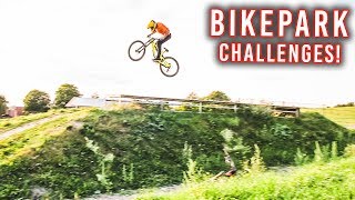 Große GAPS und HANG-UP‘s im BIKEPARK!...