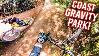 Endlose Lines im COAST GRAVITY PARK! Freeride...