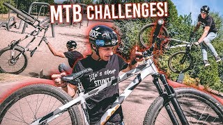 URBAN MTB Challenges auf dem Dirt Jump Bike!