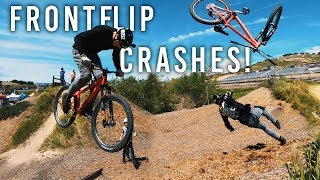 FRONTFLIP MTB CRASHES & MTV CRIBS im...
