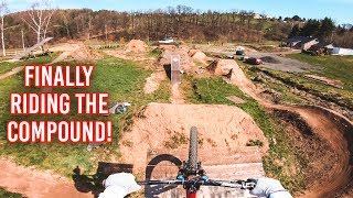 FINALLY RIDING MY MTB COMPOUND AGAIN!