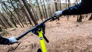 CRAZY RIDING at the SECRET MTB TRAILS!
