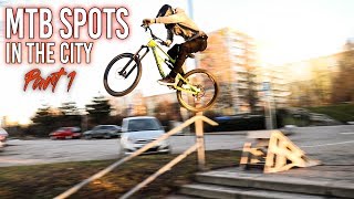 URBAN MTB SPOTS mit der MOBILEN RAMPE SENDEN!...