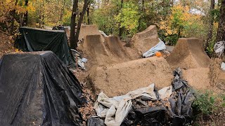 RIDING MTB & BMX DIRT JUMP PARADISE!