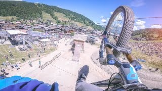 FRENCH SLOPESTYLE MTB INSANITY - CRANKWORX LES...