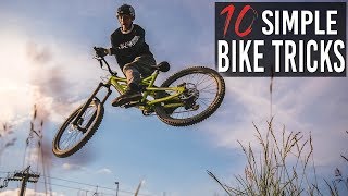 HOW TO: 10 SIMPLE BIKE TRICKS für BEGINNER...