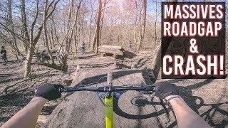 SECRET FREERIDE MTB ROADGAP und haarscharfer...