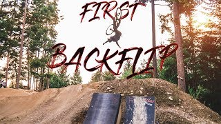 Die ERSTEN BACKFLIP COMBOS auf dem DOWNHILL...