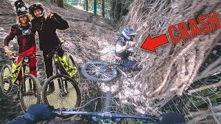 DOWNHILL CRASH - SESSION mit RedBull Rampage...