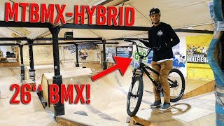 THE MTBMX HYBRID BIKE! (MTB + BMX Handlebar)