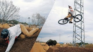NEW INSANE TRICK JUMP at LaPoma BIKEPARK?!