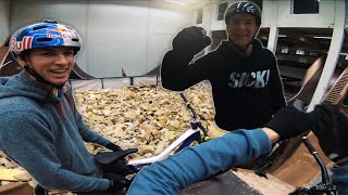 SICK INDOOR MTB SESSION mit FABIO WIBMER &...