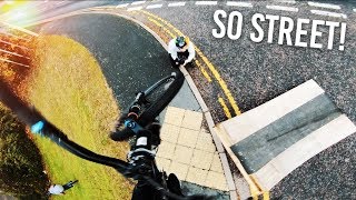 STREET RIDING in COLCHESTER, ENGLAND!