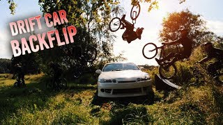 BACKFLIP ÜBER ein DRIFT CAR?! - 20K CHALLENGE
