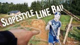BAU MEINER NEUEN BIKEPARK LINE + Erster TEST!