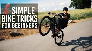 HOW TO: 6 SIMPLE BIKE TRICKS für BEGINNER...