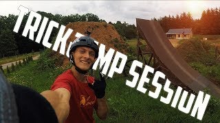 HARTER CRASH - TRICKJUMP Session am Homespot