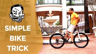 An easy bike trick anyone can do - Sitting...
