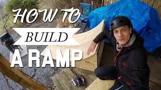 HOW TO KICKER/RAMPE BAUEN (German/Deutsch) FOR...